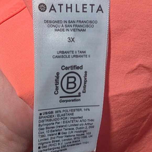 Athleta | Urbanite Tank In Sunset Glow Orange - Picture 12 of 13